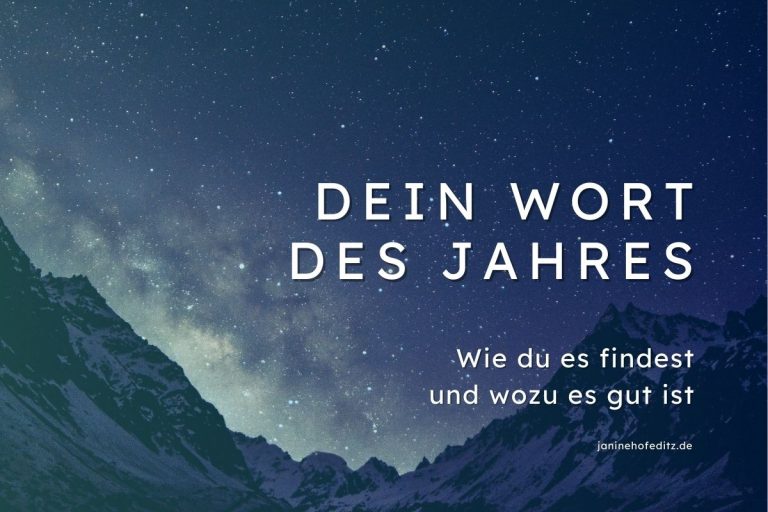 Dein Wort des Jahres: Wie du es findest und wozu es gut ist